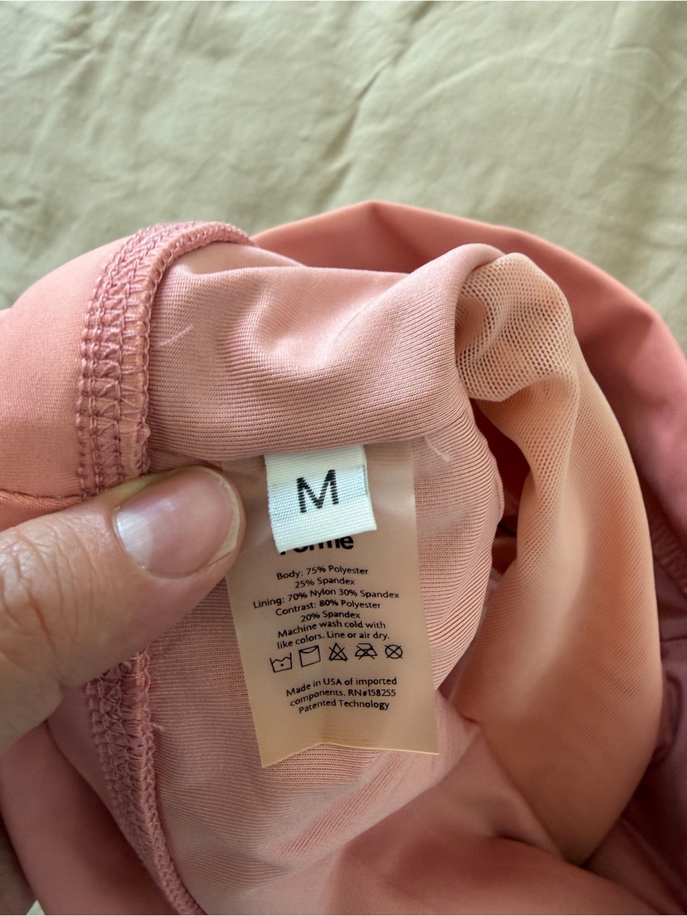 Forme Power Bra Posture Correcting Compression Sports Bra Pink Taylor Swift M - Picture 6 of 8
